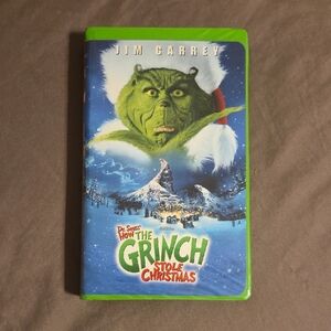 Universal The Grinch Stole Christmas DVD - Green and Blue Art